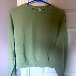 Sage green sweatshirt